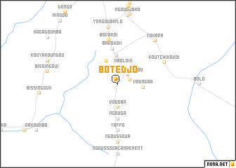 map of Botédjo