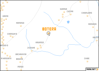 map of Botera