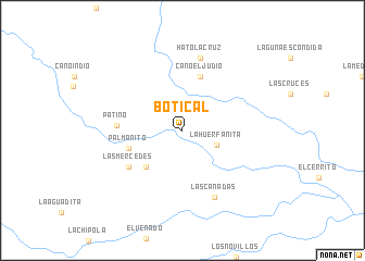 map of Botical