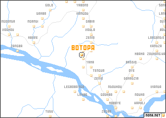 map of Botopa