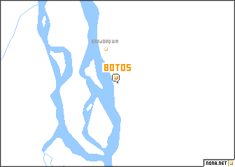 map of Botos