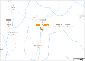 map of Botsori