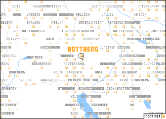 map of Böttberg