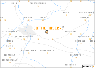 map of Botticino Sera