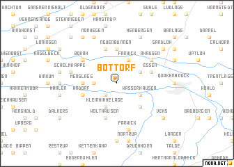 map of Bottorf