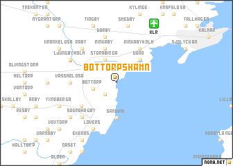 map of Bottorps Hamn