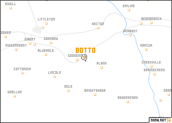 map of Botto