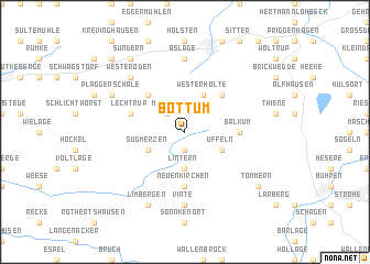 map of Bottum