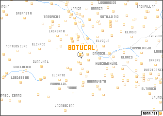 map of Botucal