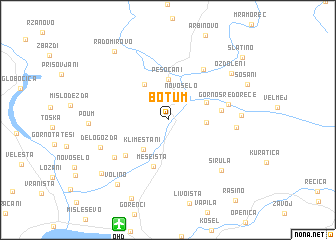 map of Botum