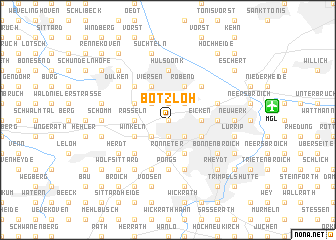 map of Bötzlöh