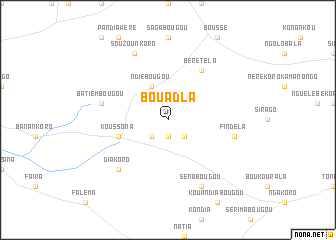 map of Bouadla