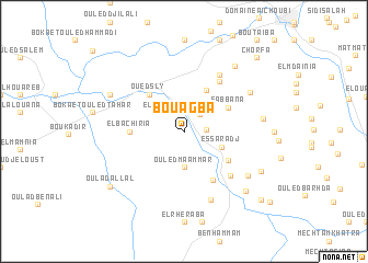 map of Bou Agba
