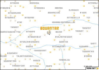 map of Bou Antar