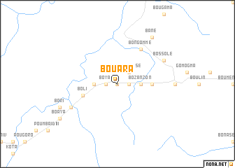 map of Bouara