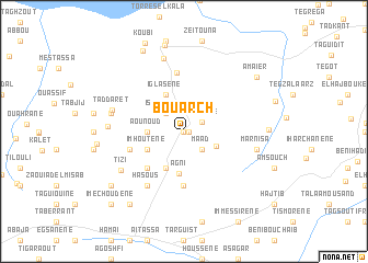 map of Bouarch