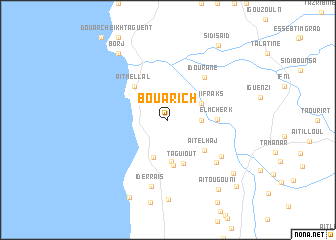 map of Bou Arich