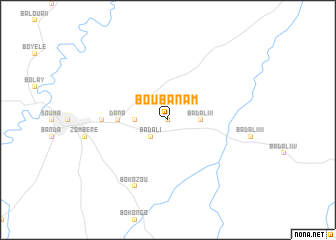 map of Boubanam