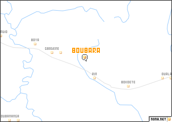 map of Boubara