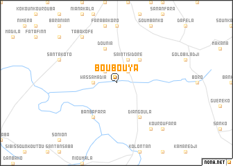 map of Boubouya