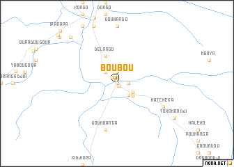 map of Boubou