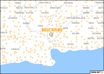 map of Boucan Ibo
