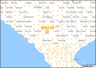map of Boucan
