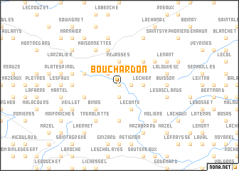 map of Bouchardon
