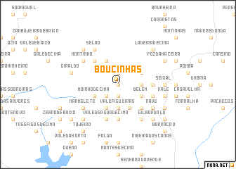 map of Boucinhas