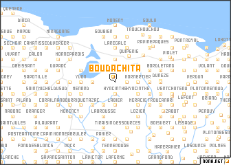 map of Bouda Chita