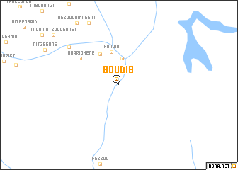 map of Bou Dib