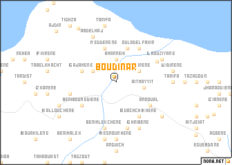 map of Boudinar
