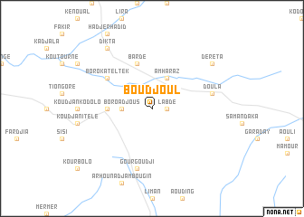 map of Boudjoul