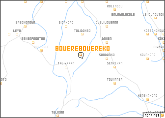 map of Bouéré Bouéréko