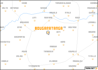 map of Bougaratanga