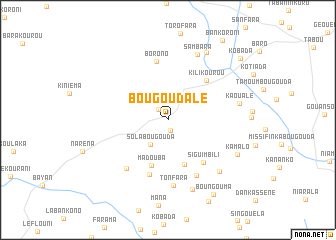 map of Bougoudalé