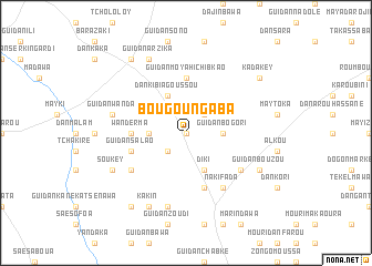 map of Bougoungaba