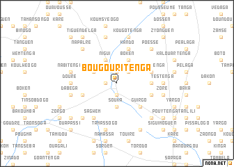 map of Bougouritenga