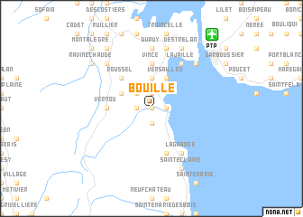 map of Bouillé