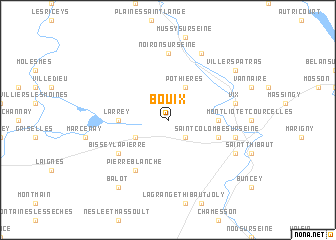 map of Bouix