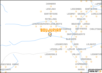 map of Boujurian