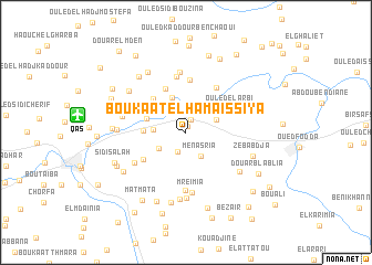 map of Boukaat el Hamaïssiya