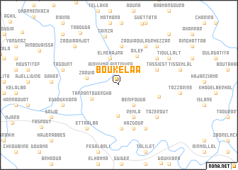 map of Bou Kelaa