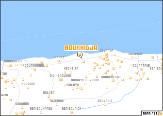 map of Boukhidja