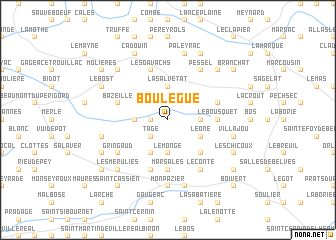 map of Boulègue