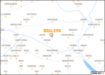 map of Bouléma