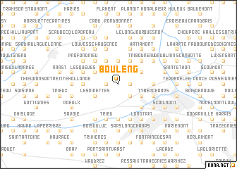 map of Bouleng