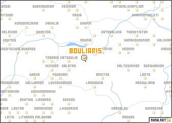 map of Bouliáris