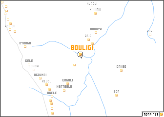 map of Bouligi