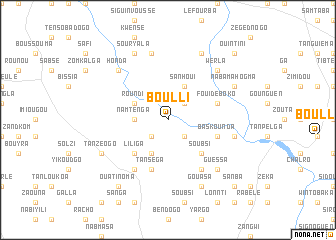 map of Boulli